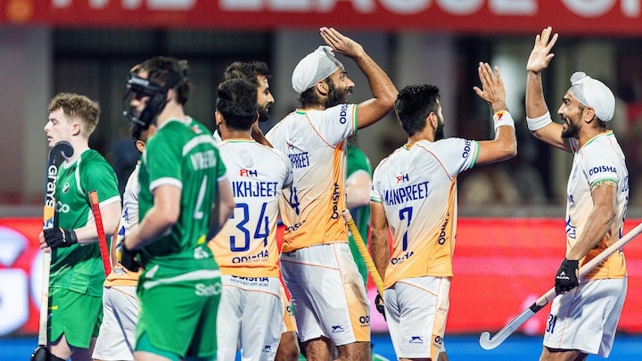 FIH Pro League: Indian men's team recover from a goal down to beat Ireland 3-1; women thrashed 0-4 by Germany