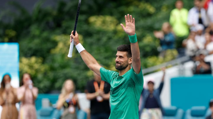 Djokovic plans to keep competing as Alcaraz takes centre stage: 'Still trying represent the older guys'