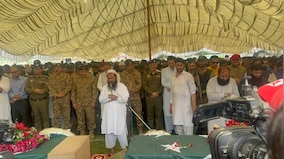 Did Pakistan army troops attend funeral of terrorists killed in Operation Sindoor?